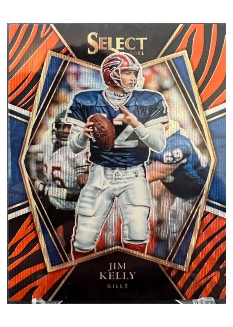 2021 Panini Select Base Set Jim Kelly #141 card