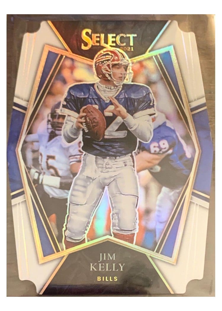 2021 Panini Select Base Set Jim Kelly #141 card
