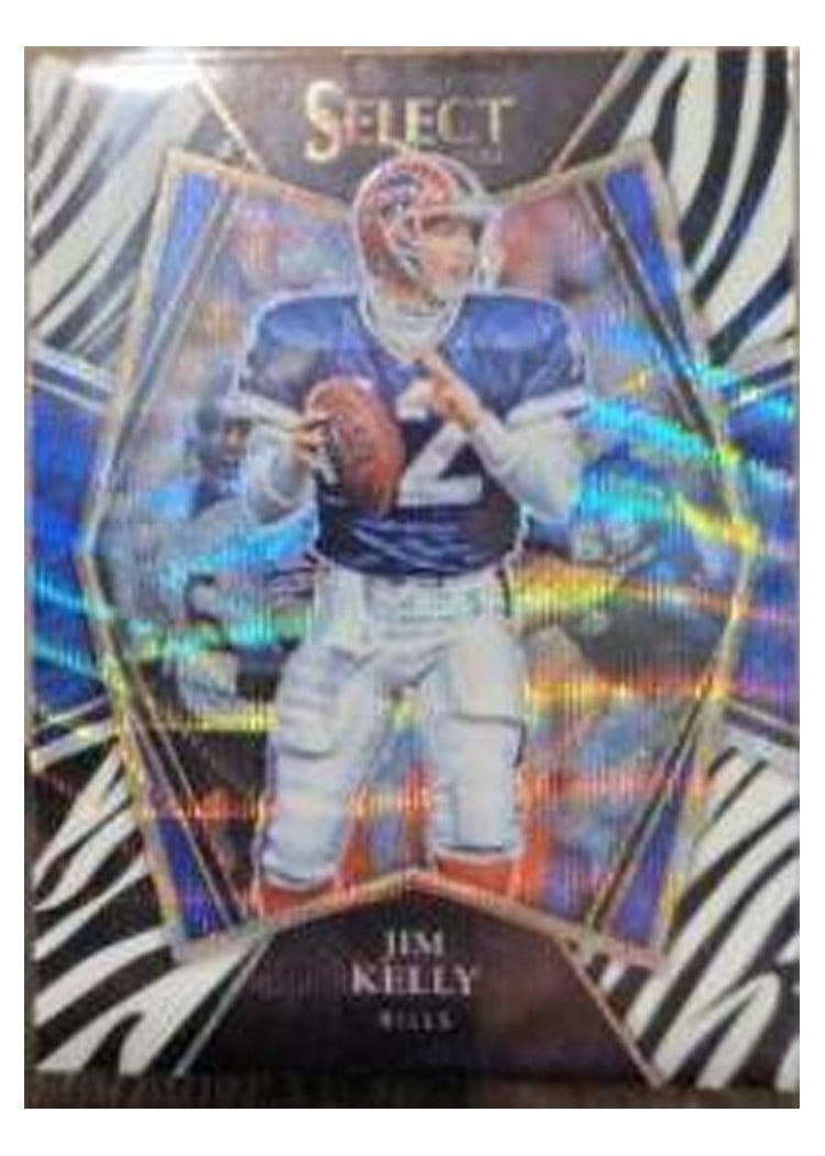 2021 Panini Select Base Set Jim Kelly #141 card
