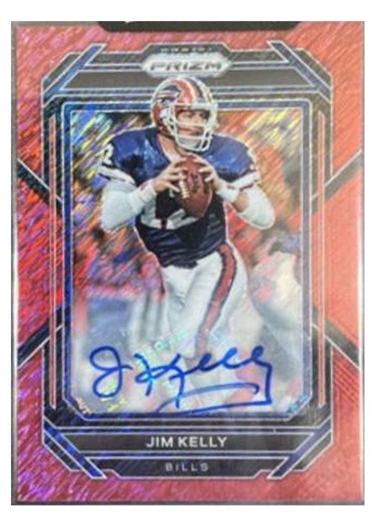 2022 Panini Prizm Base Set Jim Kelly #37 card