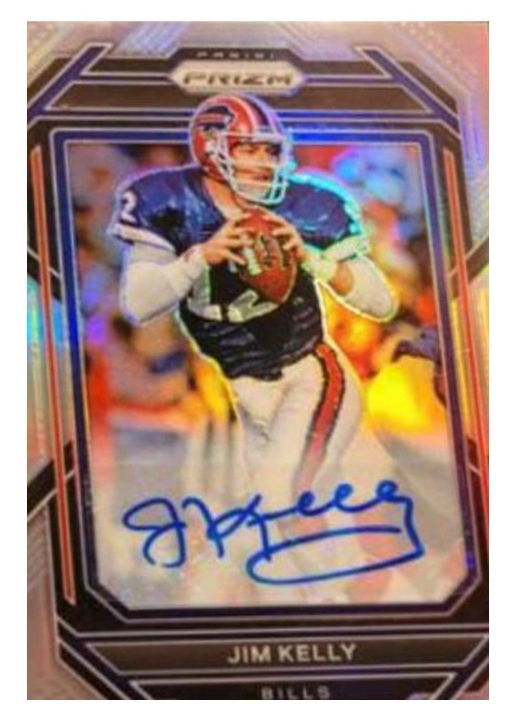 2022 Panini Prizm Base Set Jim Kelly #37 card