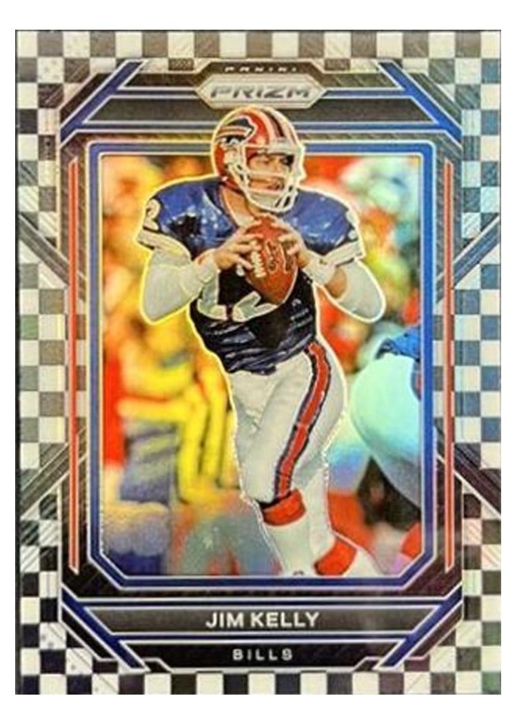2022 Panini Prizm Base Set Jim Kelly #37 card