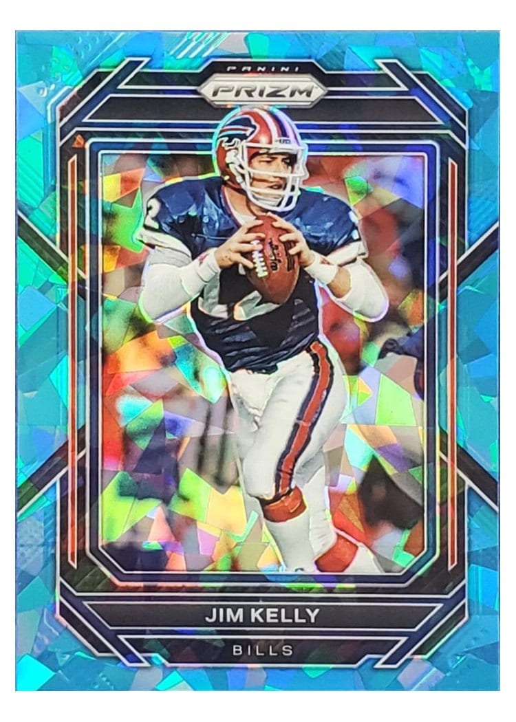 2022 Panini Prizm Base Set Jim Kelly #37 card