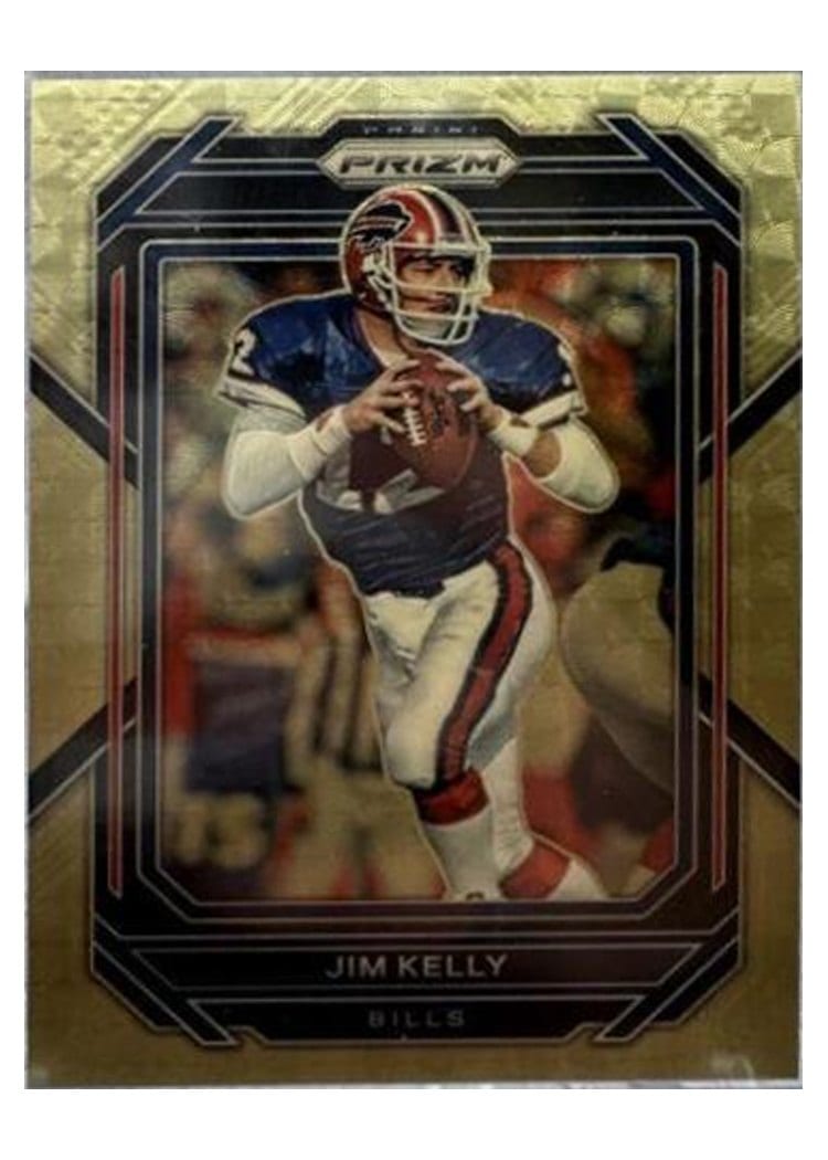 2022 Panini Prizm Base Set Jim Kelly #37 card