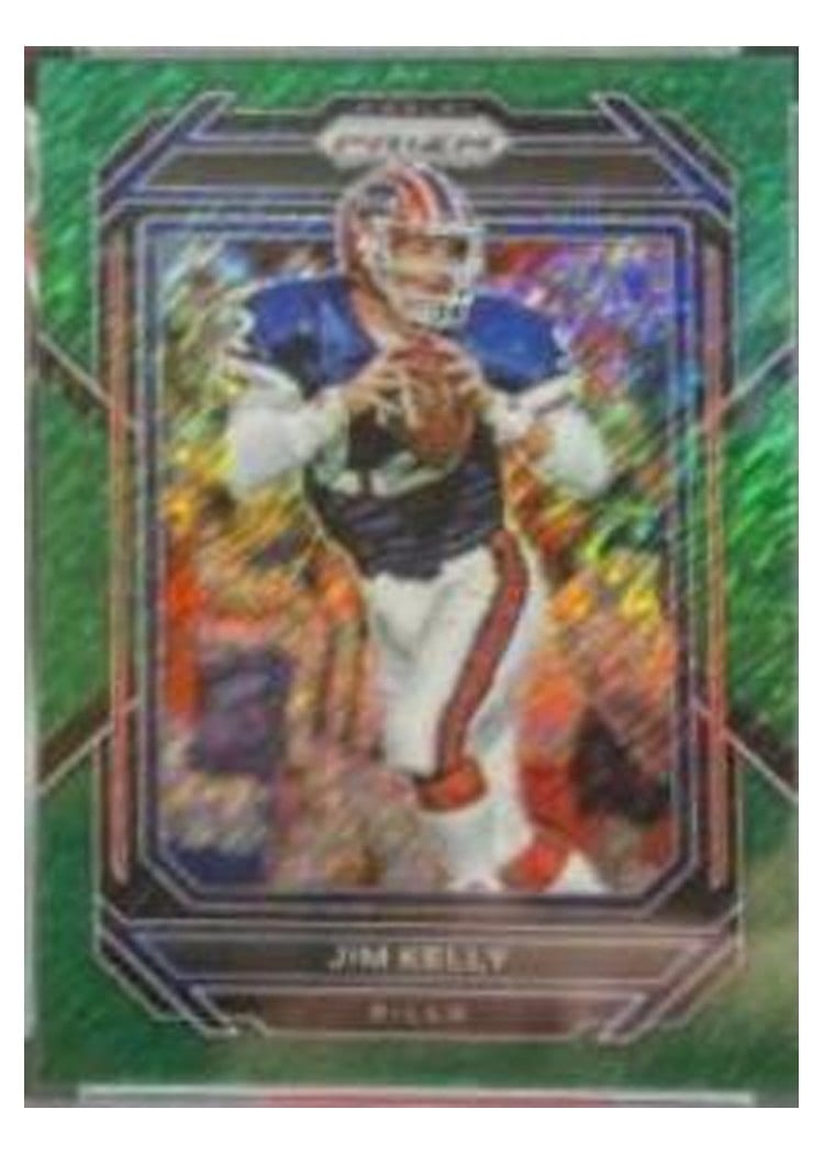 2022 Panini Prizm Base Set Jim Kelly #37 card