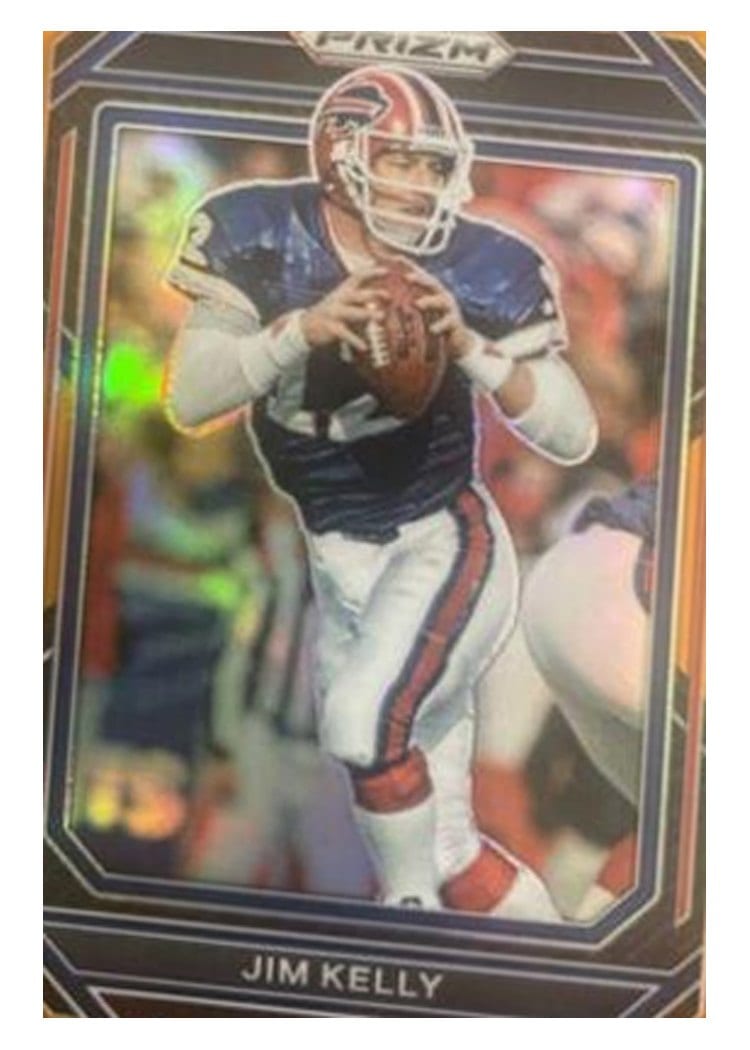 2022 Panini Prizm Base Set Jim Kelly #37 card