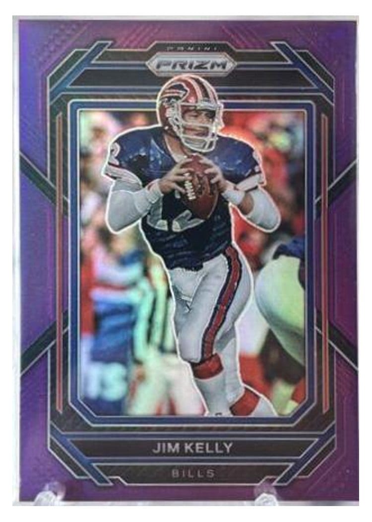 2022 Panini Prizm Base Set Jim Kelly #37 card
