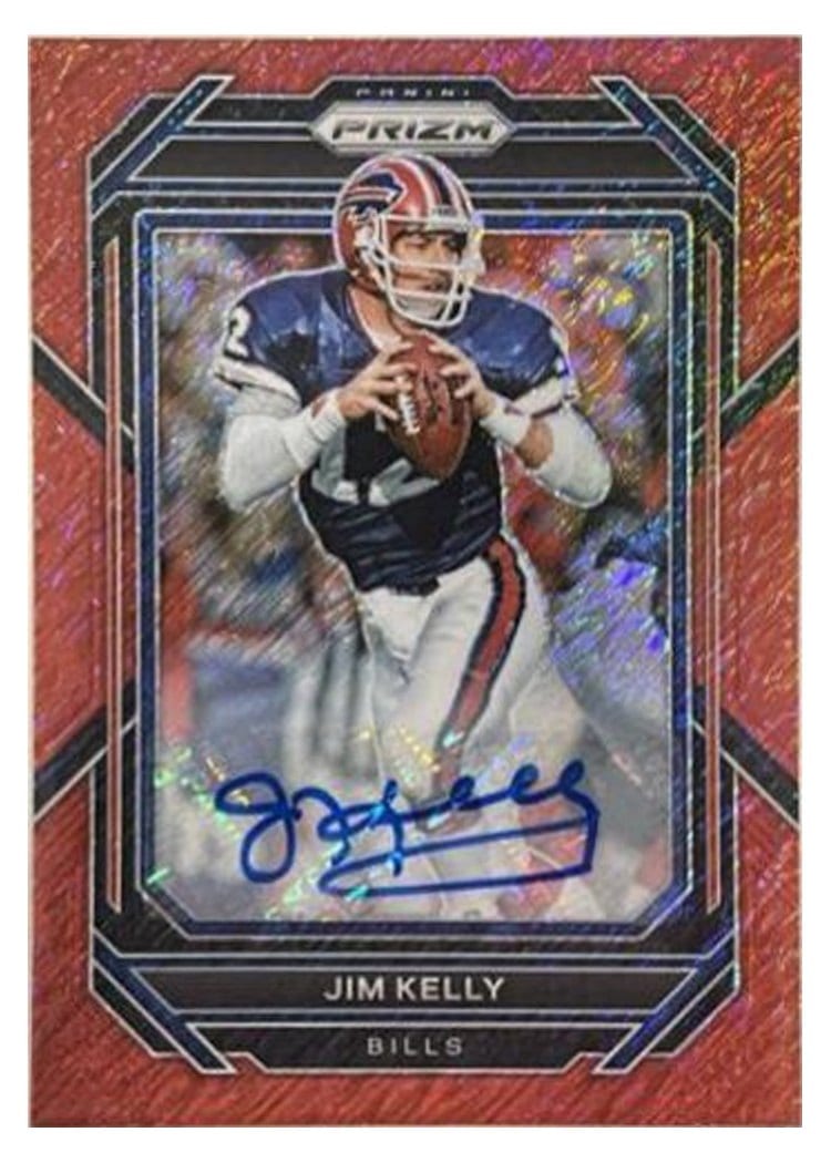 2022 Panini Prizm Base Set Jim Kelly #37 card