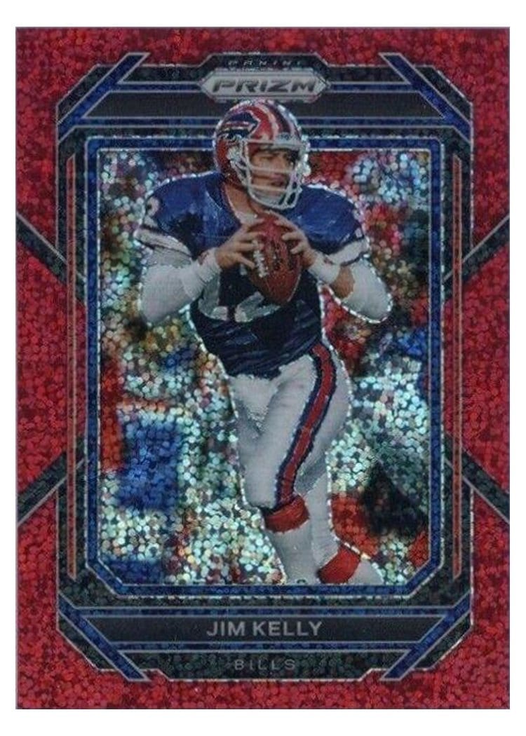 2022 Panini Prizm Base Set Jim Kelly #37 card