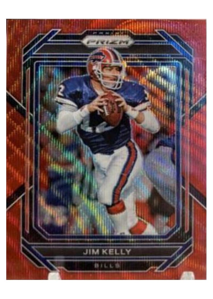 2022 Panini Prizm Base Set Jim Kelly #37 card
