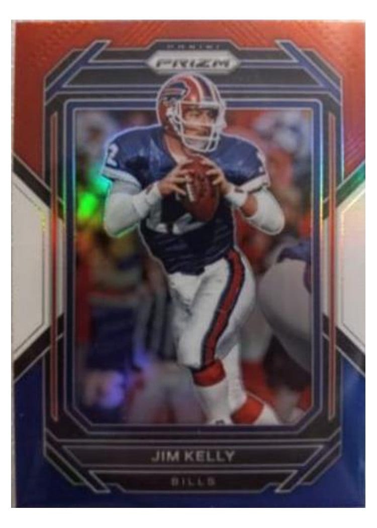 2022 Panini Prizm Base Set Jim Kelly #37 card