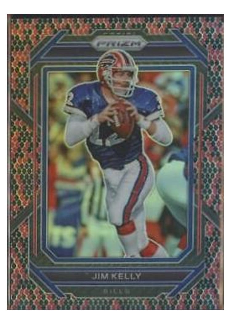 2022 Panini Prizm Base Set Jim Kelly #37 card