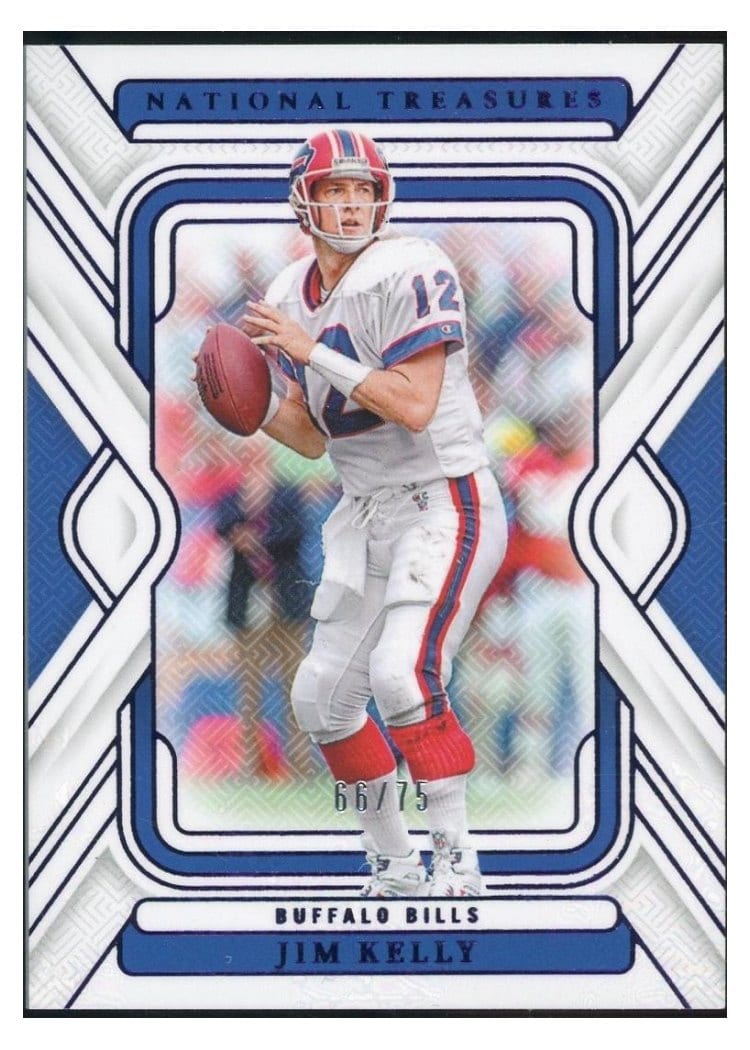 2024 Panini National Treasures Base Set Jim Kelly #12 card