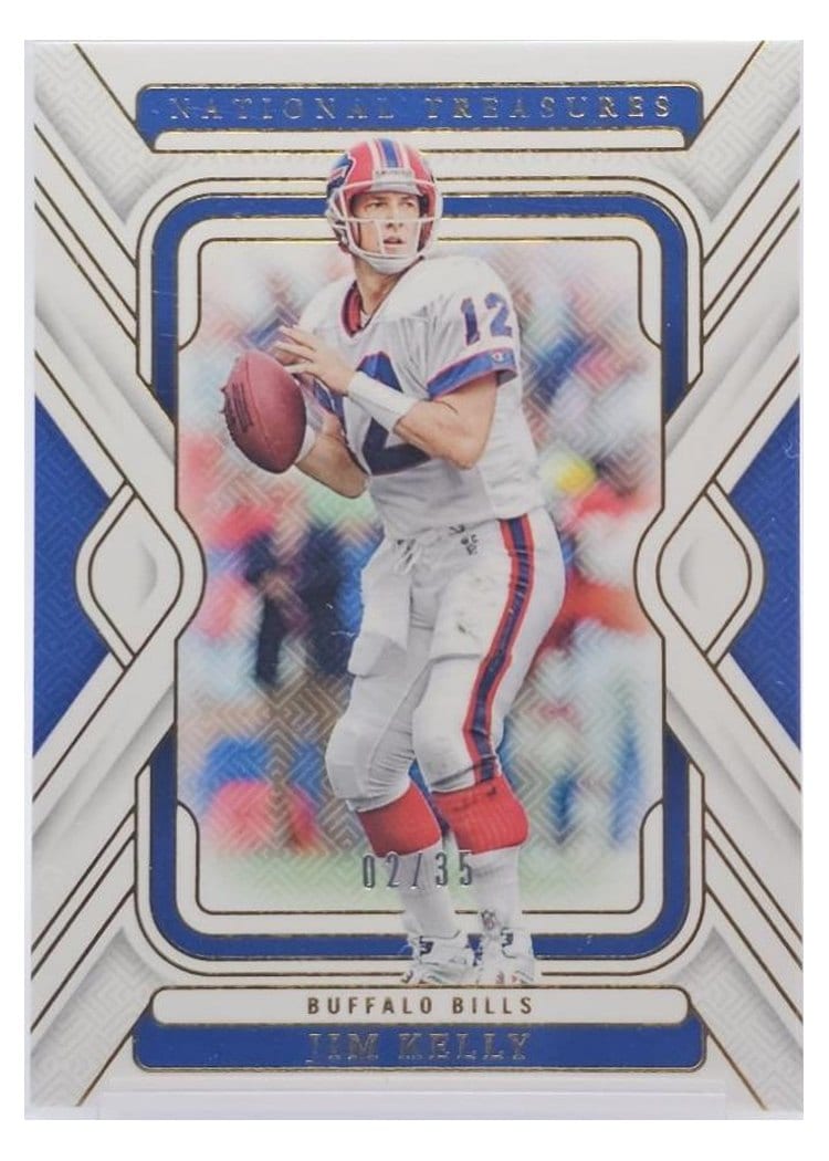 2024 Panini National Treasures Base Set Jim Kelly #12 card