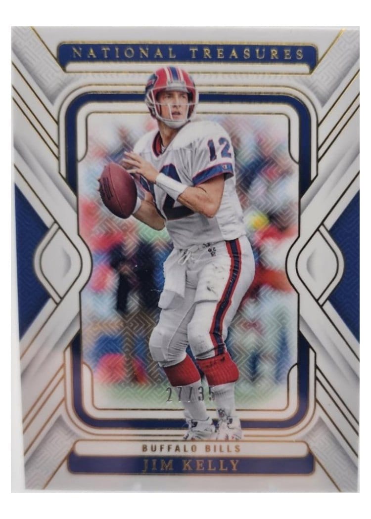 2024 Panini National Treasures Base Set Jim Kelly Premium #12 card