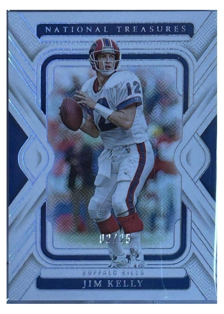 2024 Panini National Treasures Base Set Jim Kelly #12 card