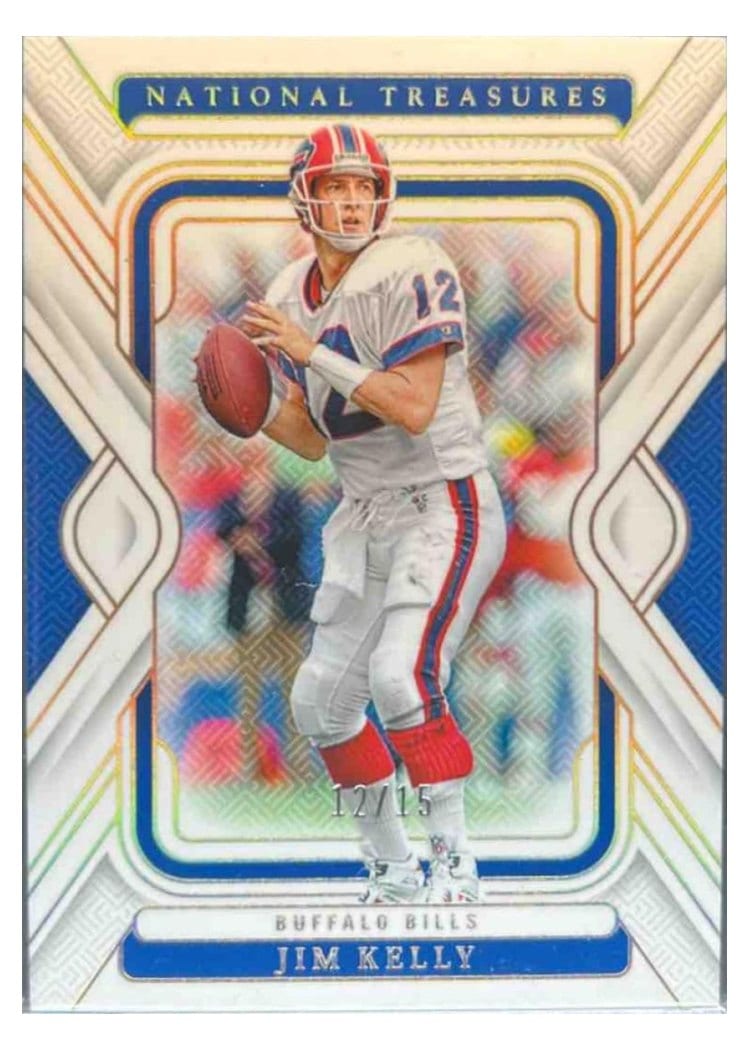 2024 Panini National Treasures Base Set Jim Kelly #12 card