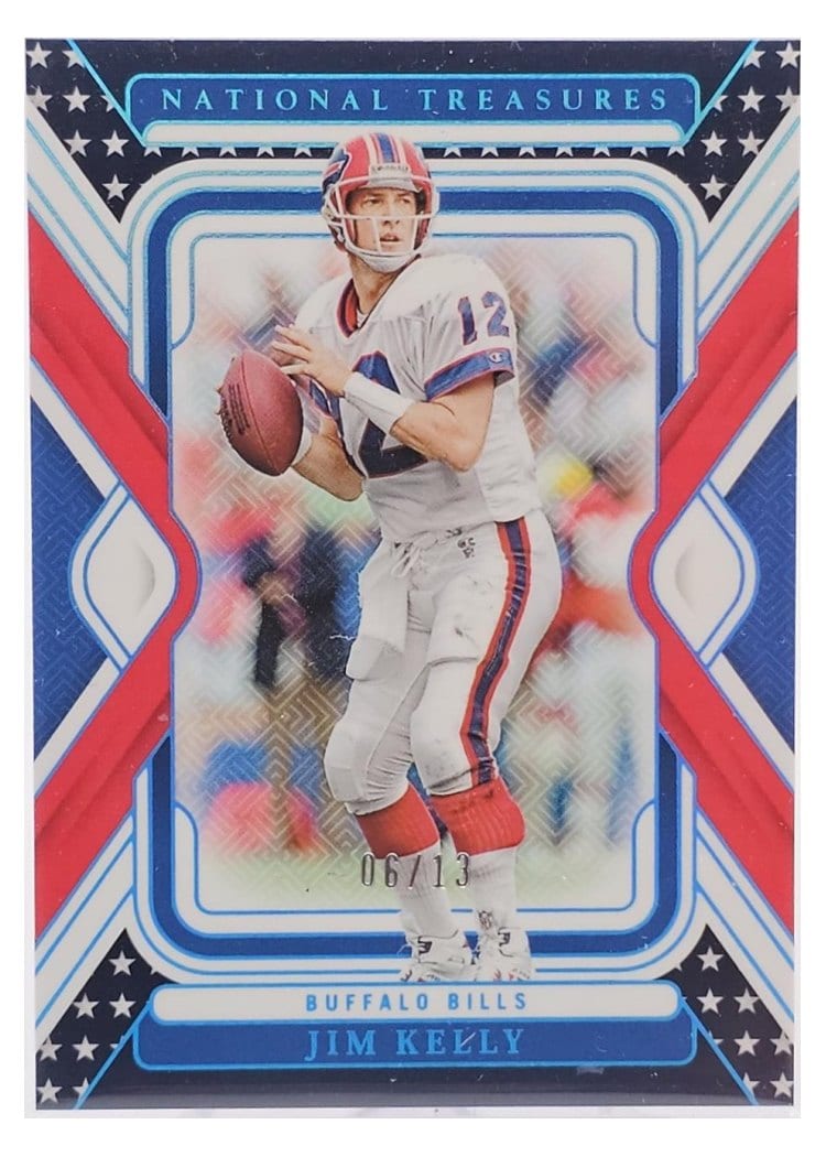 2024 Panini National Treasures Base Set Jim Kelly #12 card