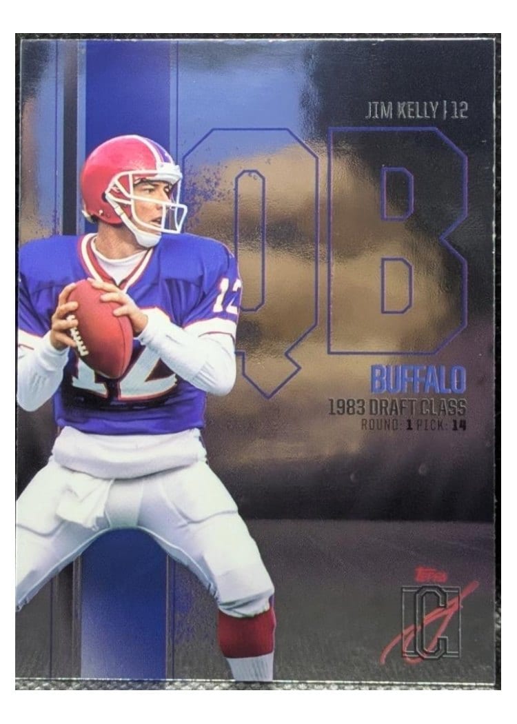 2024 Topps Signature Class Base Chrome Variation Jim Kelly #BCV-4