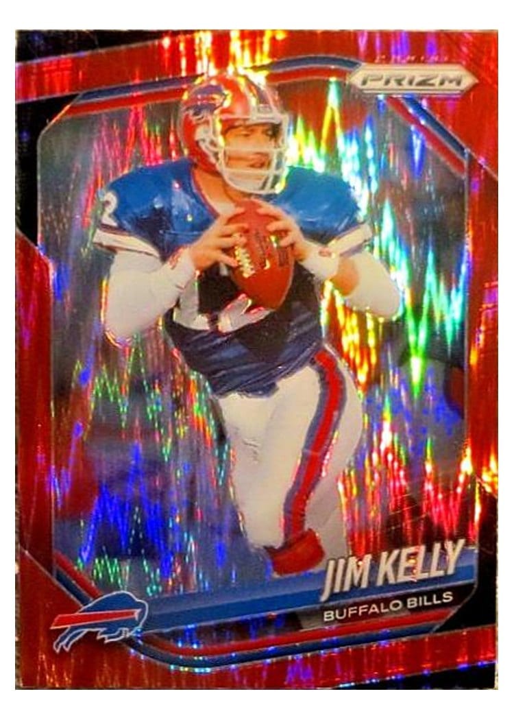 2025 Panini Prizm Base Set Jim Kelly #72 card