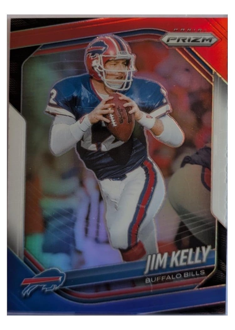 2025 Panini Prizm Base Set Jim Kelly #72 card