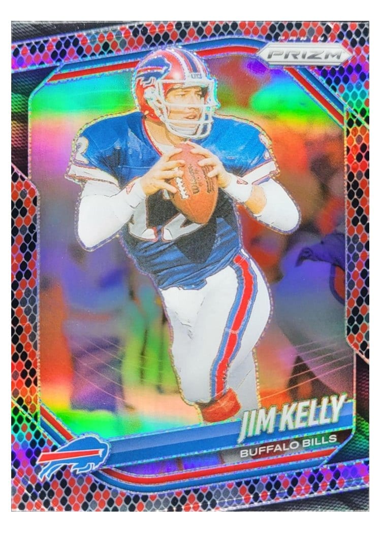 2025 Panini Prizm Base Set Jim Kelly #72 card