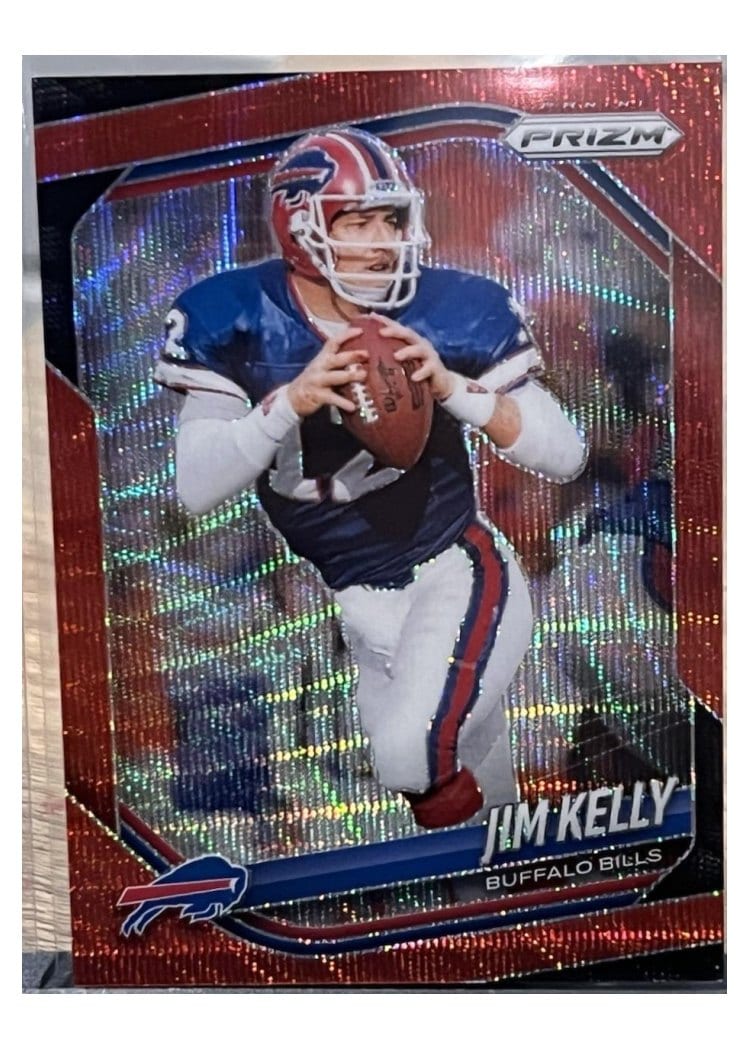 2025 Panini Prizm Base Set Jim Kelly #72 card