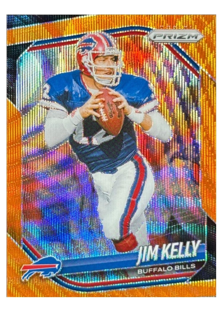 2025 Panini Prizm Base Set Jim Kelly #72 card