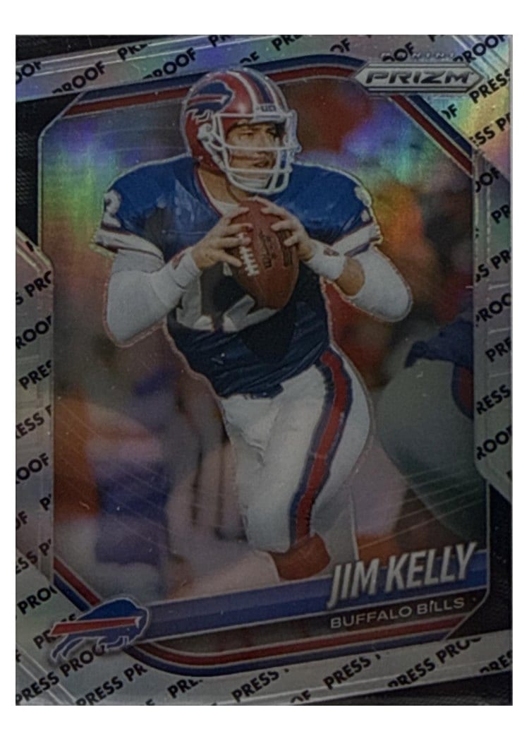 2025 Panini Prizm Base Set Jim Kelly #72 card