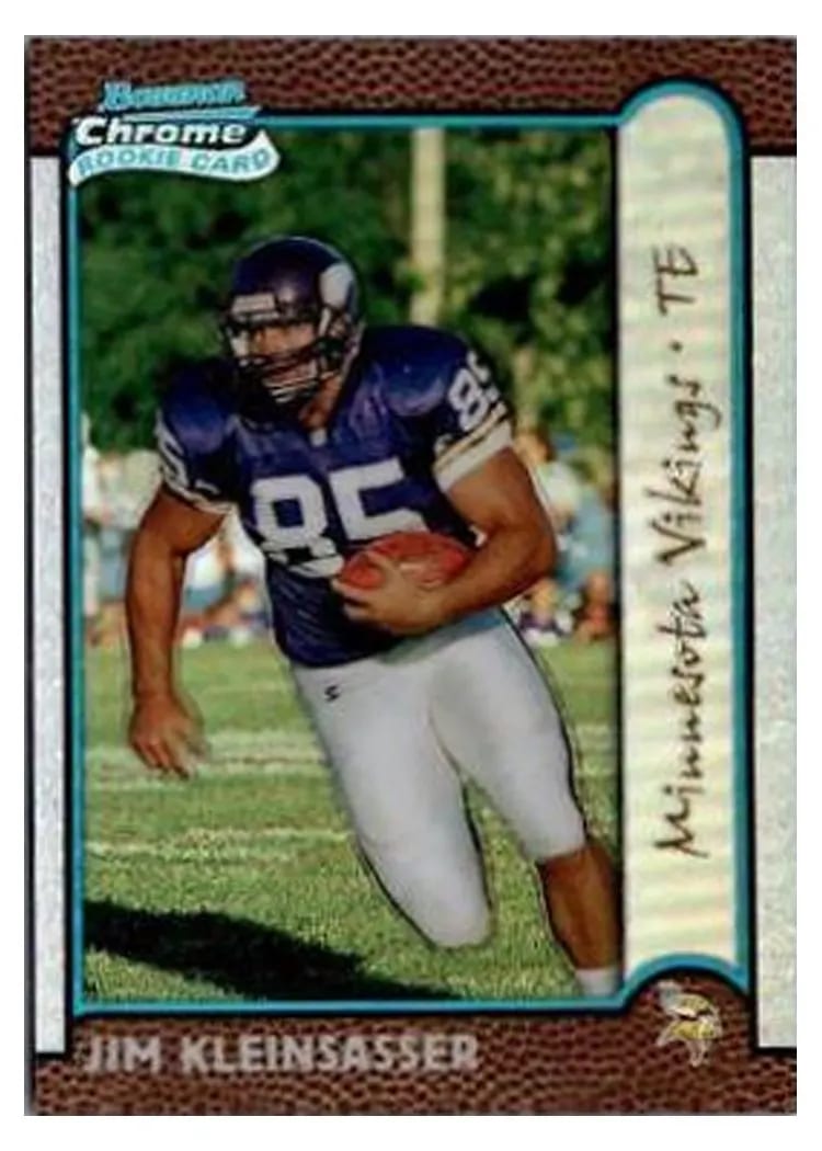 1999 Bowman Chrome Jim Kleinsasser #203 card