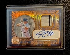 2025 Leaf Bronx Legacy Autograph Memorabilia Jim Leyritz #AM-JL1 card