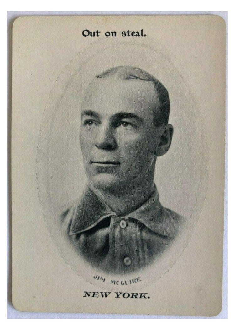 1906 Fan Craze AL Jim Mcguire card