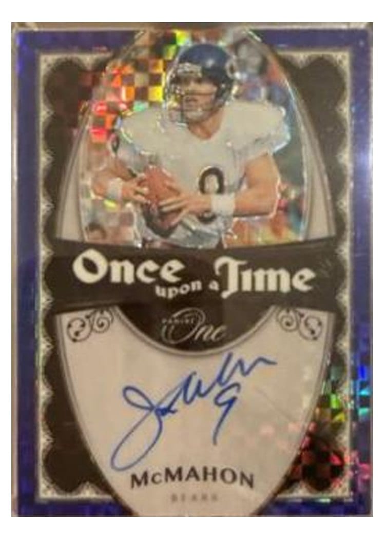 2023 Panini One Once Upon a Time Signatures Jim McMahon #331 card