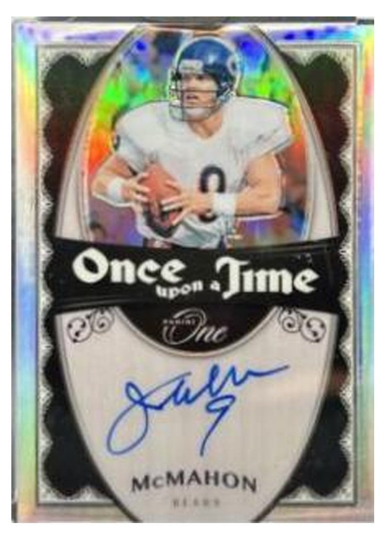 2023 Panini One Once Upon a Time Signatures Jim McMahon #331 card