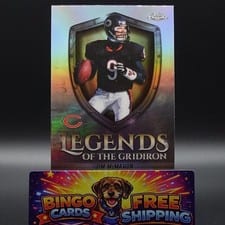 2025 Topps Chrome Legends of the Gridiron Jim McMahon #LOG-5 card