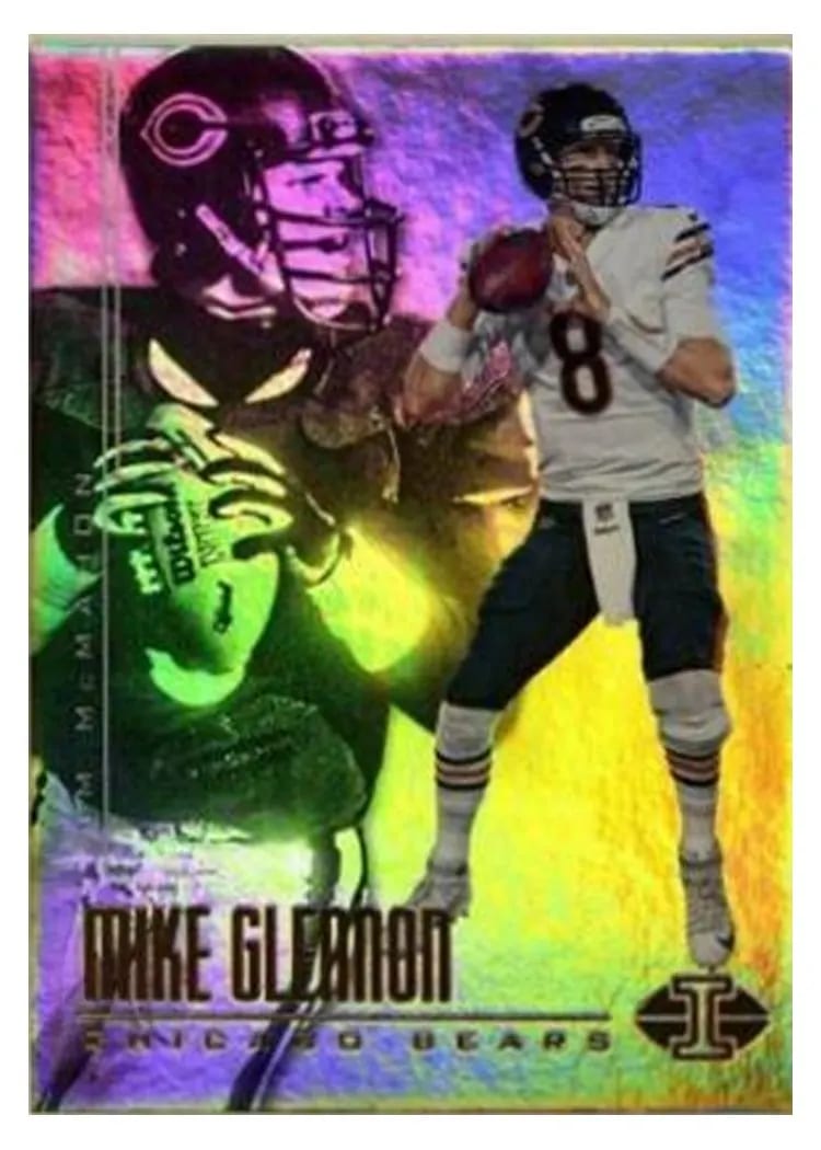 2017 Panini Illusions Jim McMahon, Mike Glennon #27 card