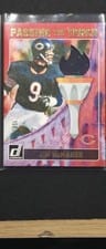 2024 Donruss Passing the Torch Jim McMahon / Tyson Bagent #PTT-BEA card