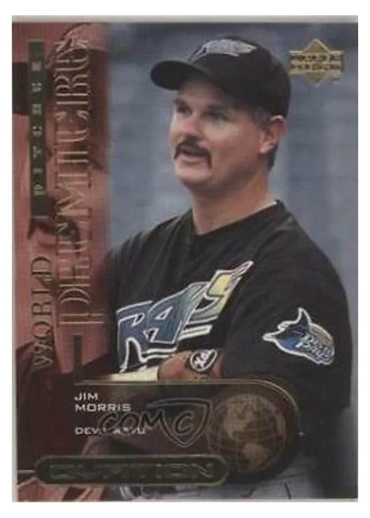 2000 Upper Deck Ovation Jim Morris #76 card