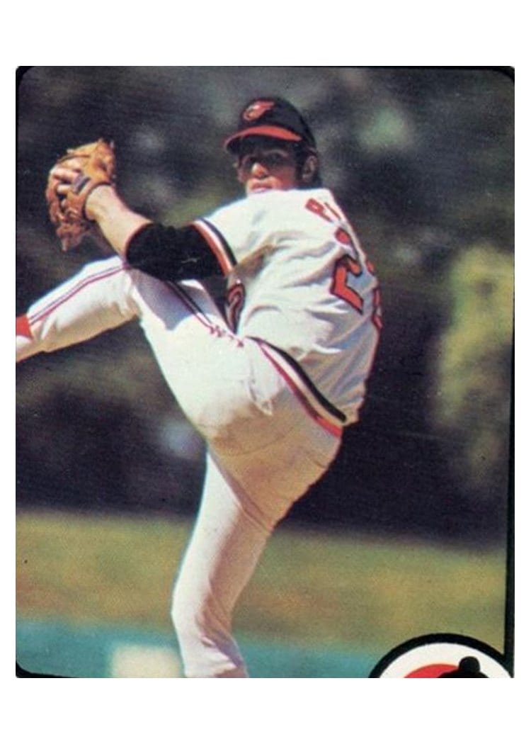 1973 Topps Jim Palmer #160 card