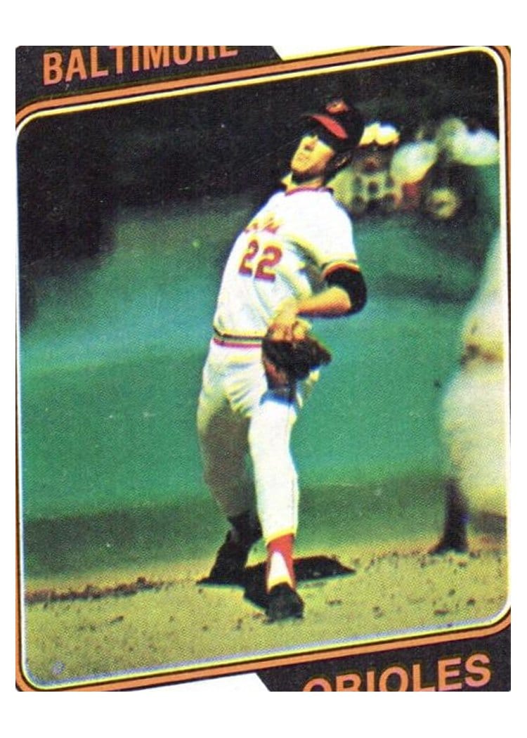1974 Topps Jim Palmer #40 card