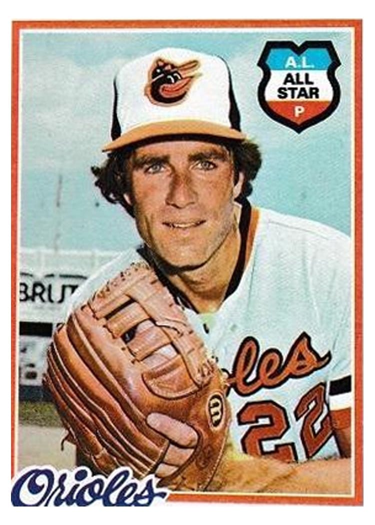 1978 Topps Jim Palmer #160 card