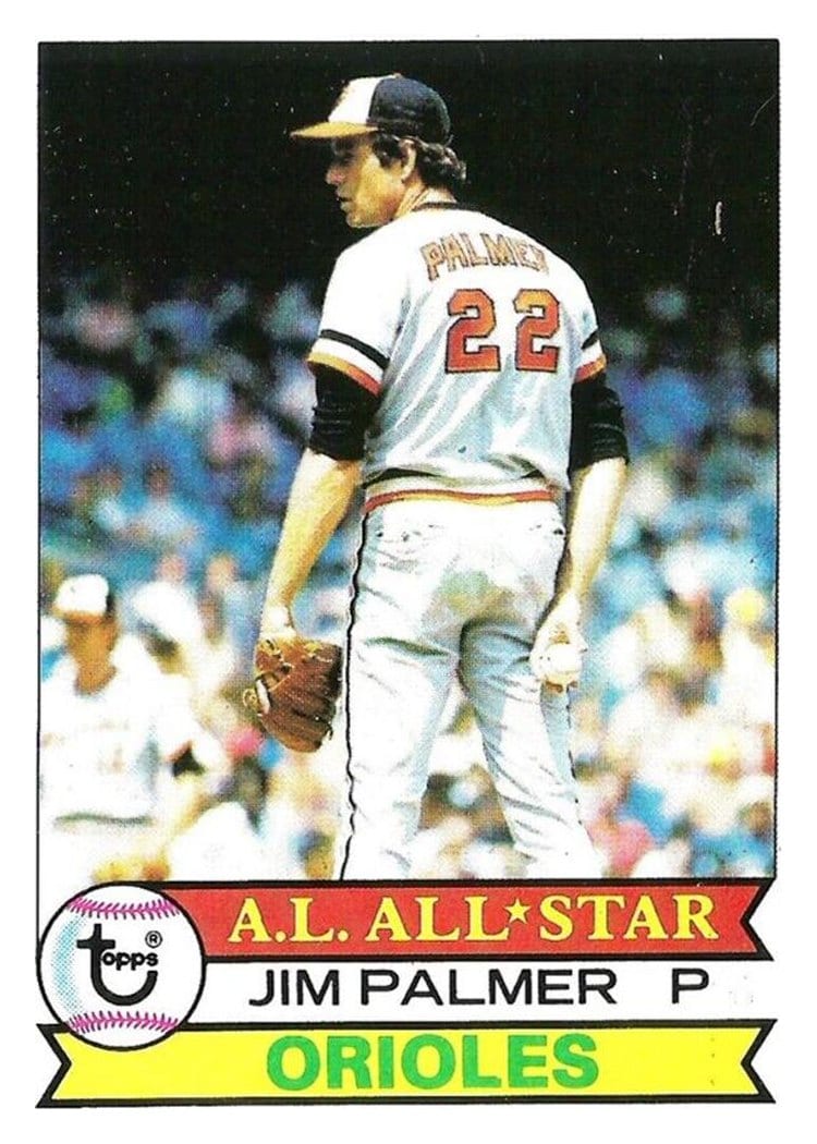1979 Topps Jim Palmer #340 card