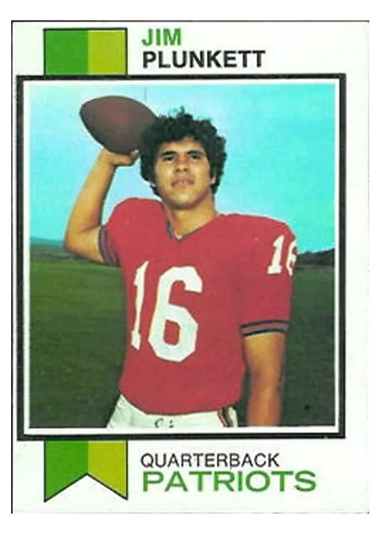 1973 Topps Jim Plunkett #355 card