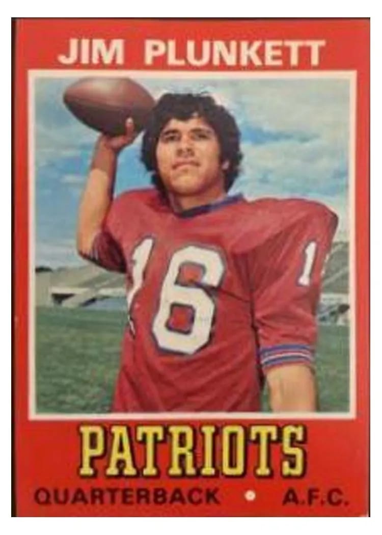 1974 Wonder Bread Jim Plunkett #19 card