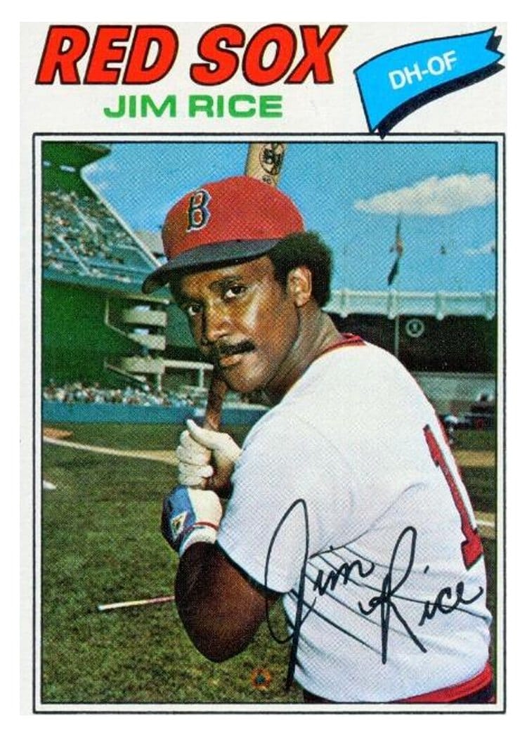 1977 Topps Jim Rice #60 card