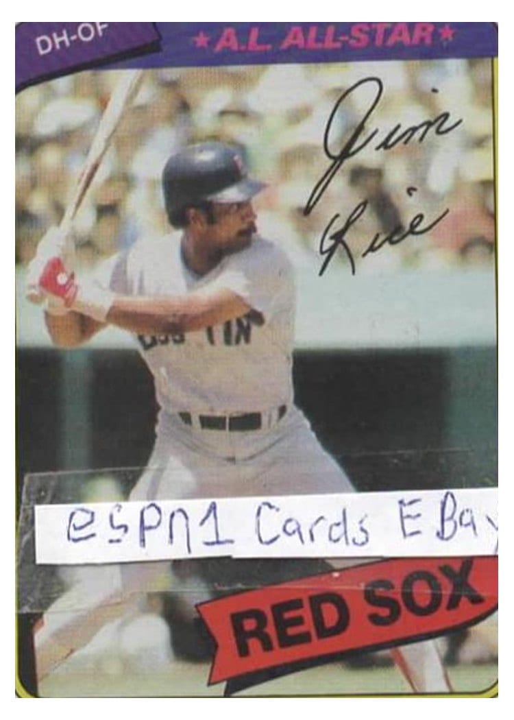 1980 Topps Jim Rice #200 card