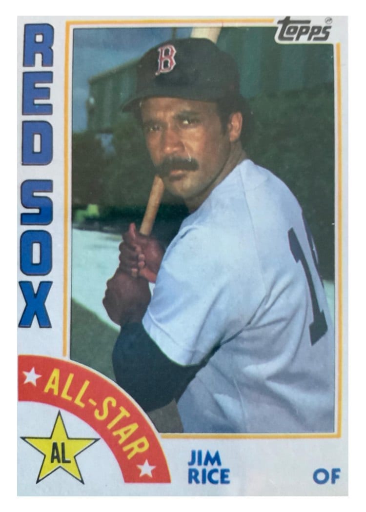 1984 Topps Jim Rice #401 card