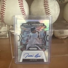 2024 Panini Prizm Hall Heroes Autographs Jim Rice #HHA-JR card