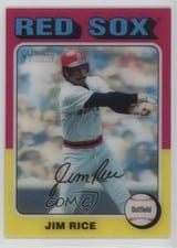 2024 Topps Heritage 1975 Topps In 3D Jim Rice #753D-10 card