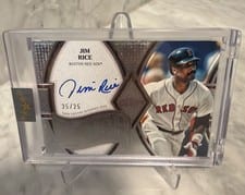 2025 Topps Five Star Preeminent Power Autographs Jim Rice #PEP-JR card